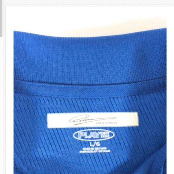 Greg Norman Golf Mens Polo Shirt Size L Large - Picture 6 of 8